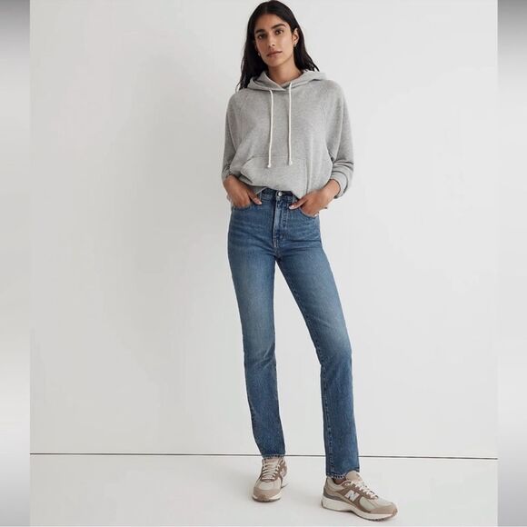 Madewell NWT Perfect Vintage Jean High Rise Size 24 in Kepler Wash - Picture 2 of 10